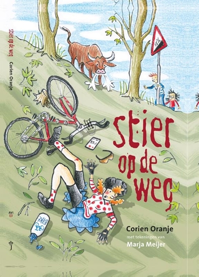 Afbeelding van Stier op de weg