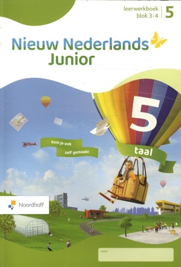 Afbeelding van Nieuw Nederlands Junior taal groep 5 blok 3-4 Leerwerkboek
