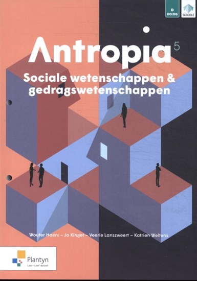 Afbeelding van Antropia 5 Sociale en gedragswetenschappen - Activerend leerboek Leerwerkboek