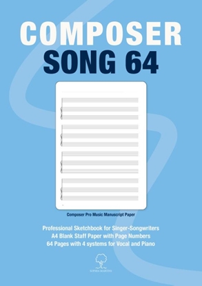 Afbeeldingen van Composer Pro Premium Muziekpapier Composer Song 64