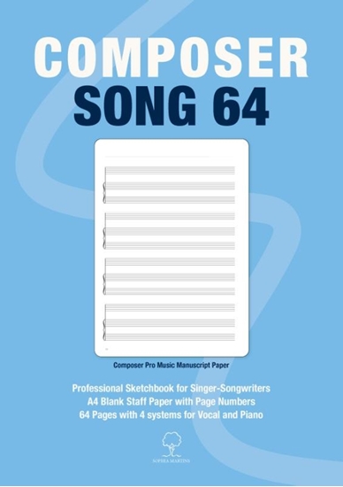 Afbeelding van Composer Pro Premium Muziekpapier Composer Song 64