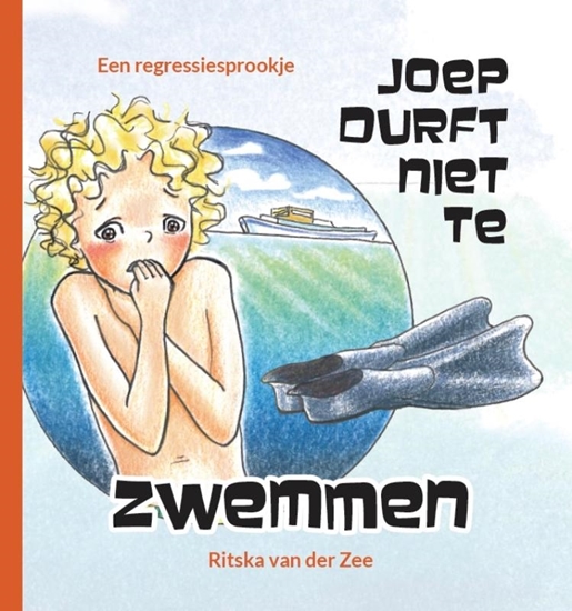 Afbeelding van Joep durft niet te zwemmen