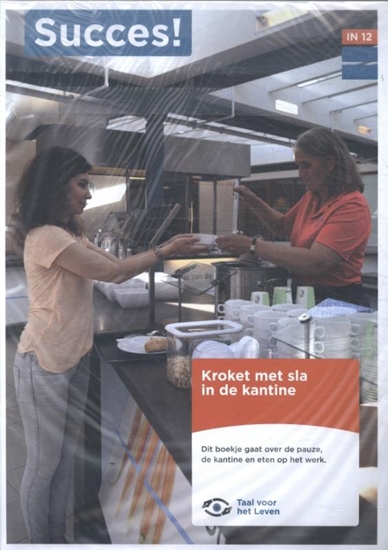 Afbeelding van Succes! Taal (set van 5) IN T12: Kroket met sla in de kantine