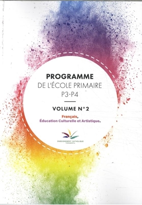Afbeeldingen van Ségec Programme de l’école primaire P3-P4 Volume 2: Français, education culturelle et artistique Didactisch Materiaal