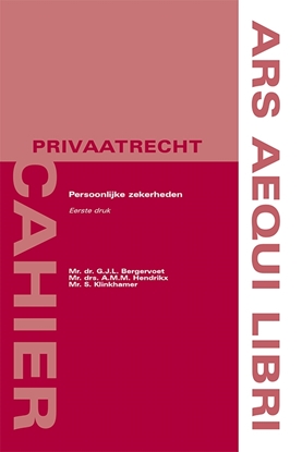 Afbeeldingen van Ars Aequi Cahiers - Privaatrecht Persoonlijke zekerheden