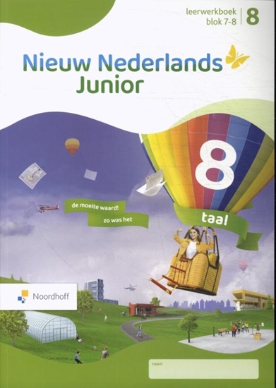 Afbeelding van Nieuw Nederlands Junior groep 8 blok 7-8 taal leerwerkboek