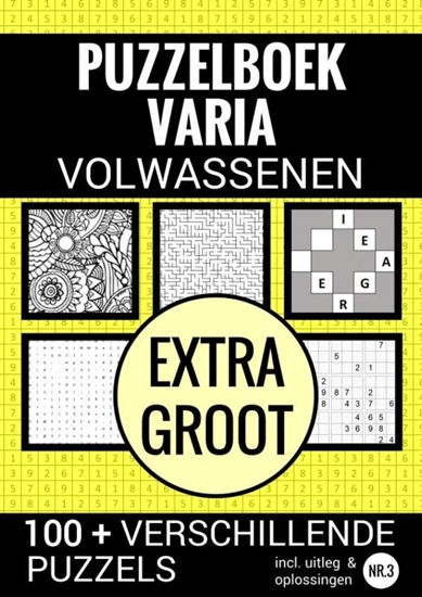 Afbeelding van Puzzelen voor Volwassenen - Varia Extra Groot - NR. 3