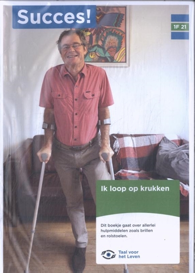 Afbeelding van Succes! Taal (set van 5) 1F T21: Ik loop op krukken