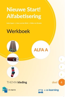 Afbeeldingen van Nieuwe Start Alfabetisering Nieuwe Start Alfabetisering Werkboek Alfa A Deel 4 + e-learning