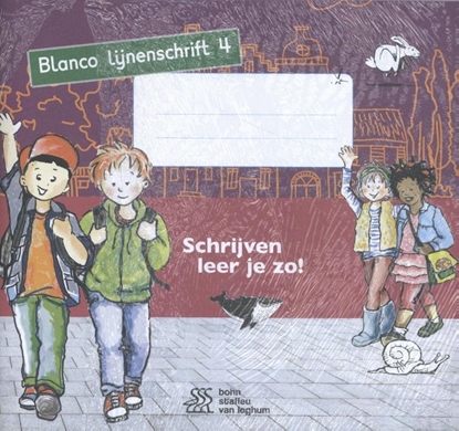 Afbeeldingen van Schrijven leer je zo! - Blanco lijnenschrift 4 - set van 5 ex.