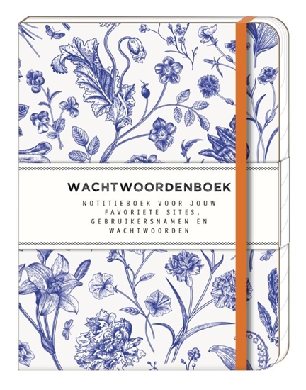 Afbeelding van Wachtwoorden notitieboek