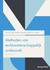 Afbeelding van Boom Juridische studieboeken Methoden van rechtswetenschappelijk onderzoek