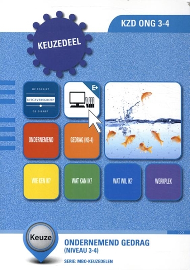 Afbeelding van Keuzedelen KZD ONG 3-4 niveau 3-4 ondernemend gedrag