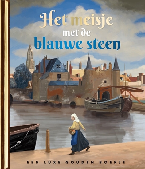 Afbeelding van Gouden Boekjes Het meisje met de blauwe steen