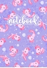 Afbeelding van Axolotl Notebook Rosa/Lila