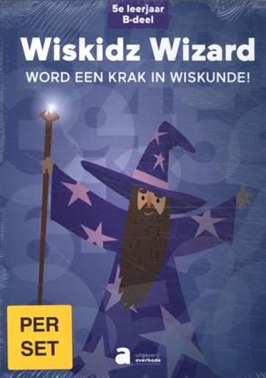 Afbeeldingen van Wiskidz Wizard (set van 5 ex.) 5e leerjaar Werkboek B