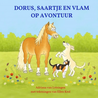 Afbeeldingen van DORUS, SAARTJE EN VLAM OP AVONTUUR