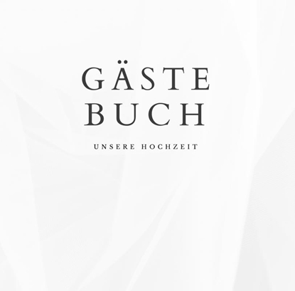 Afbeeldingen van Gästebuch "Unsere Hochzeit"- Hochzeitsgästebuch Premium Hardcover 78 Seiten