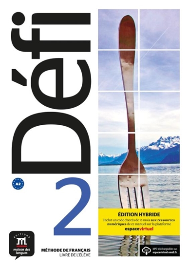 Afbeelding van Défi Defi 2 - Edition hybride - Livre de l'élève A2 Livre de lélève