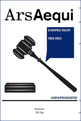 Afbeeldingen van Ars Aequi Jurisprudentie Jurisprudentie Europees recht 1963-2023