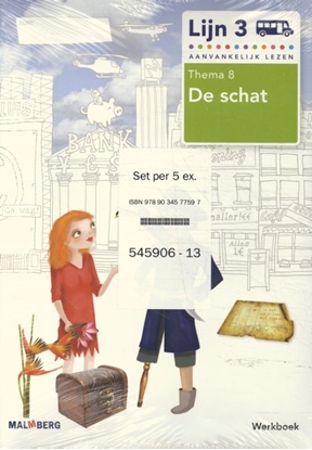 Afbeeldingen van Lijn 3 (5 ex) groep 3 thema 8 De schat Werkboek