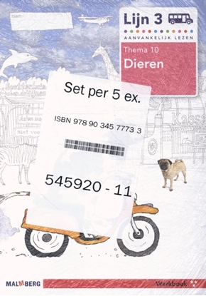 Afbeeldingen van Lijn 3 (5 ex) groep 3 thema 10 Dieren Werkboek