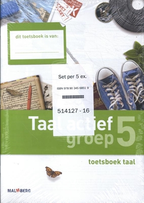 Afbeeldingen van Taal Actief set 5 ex Groep 5 Taal Toetsboek