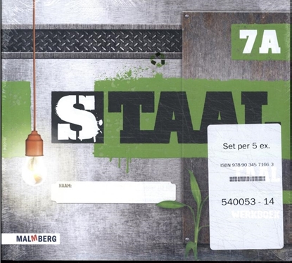 Afbeeldingen van Staal Taal (set 5 ex) groep 7 Werkboek A