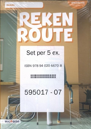 Afbeeldingen van Rekenroute (set 5 ex) groep 8 Werkboek