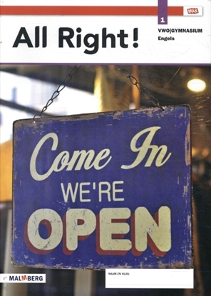 Afbeeldingen van All Right! 1 vwo/gymnasium 2020 leerwerkboek