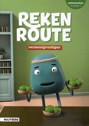 Afbeeldingen van Rekenroute groep 5 Vermenigvuldigen Antwoordenboek