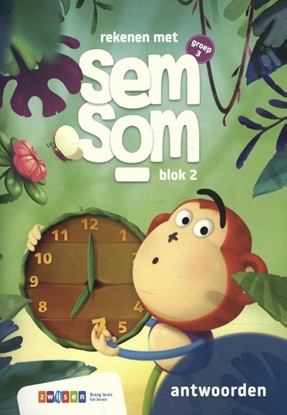 Afbeeldingen van Rekenen met Semsom Groep 3 blok 2 antwoordenboek