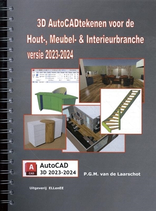 Afbeeldingen van 3D AutoCADtekenen voor de Hout, Meubel en Interieurbranche 2023-2024