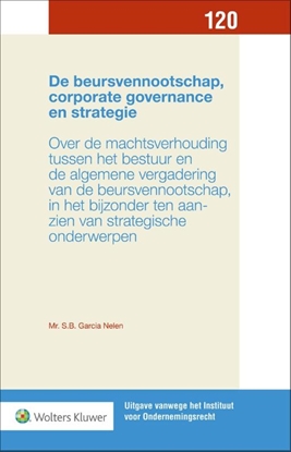 Afbeeldingen van Uitgave vanwege het Instituut voor Ondernemingsrecht De beursvennootschap, corporate governance en strategie