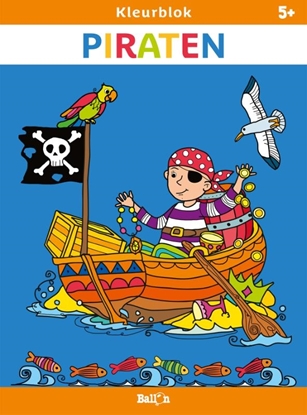 Afbeeldingen van Kleurblokken Kleurblok Piraten