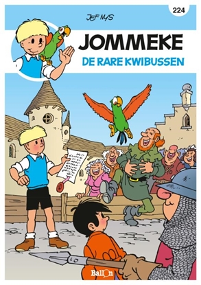 Afbeeldingen van Jommeke strip De rare kwibussen