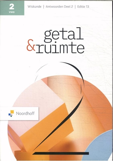 Afbeelding van Getal & Ruimte 2 vwo wiskunde antwoordenboek 2