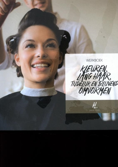 Afbeelding van Hair level werkboek kleuren, lang haar, tijdelijk en blijvend omvormen