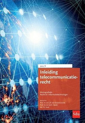 Afbeeldingen van Monografieen Recht en Informatietechnologie Inleiding Telecommunicatierecht. Editie 2022