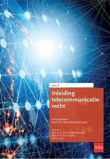 Afbeelding van Monografieen Recht en Informatietechnologie Inleiding Telecommunicatierecht. Editie 2022