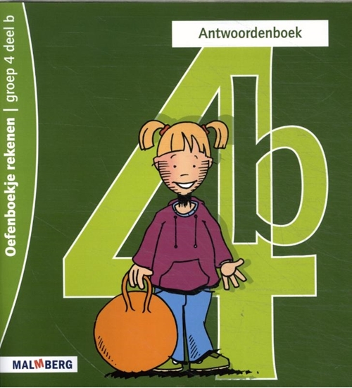 Afbeelding van Rekenen groep 4B Antwoordenboek