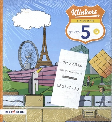 Afbeeldingen van Klinkers (5ex) groep 5 Schrijfschrift B
