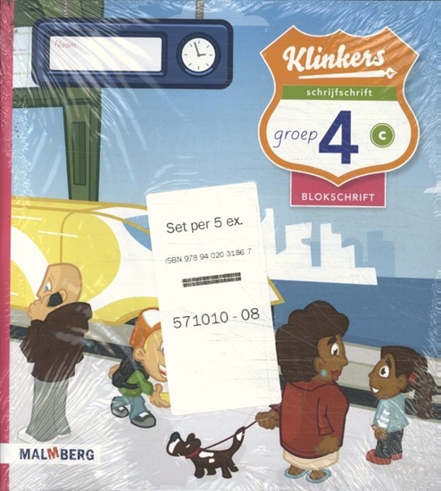 Afbeelding van Klinkers (set 5 ex) groep 4 Schrijfschrift