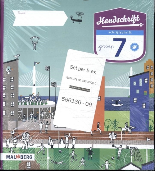 Afbeelding van Handschrift (set 5 ex) Groep 7 Schrijfschrift
