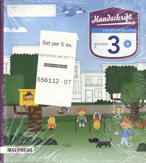 Afbeelding van Handschrift (set 5 ex) groep 3 a Schrijfschrift
