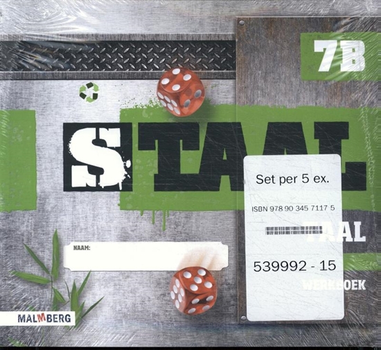 Afbeelding van Staal Taal (set 5 ex) groep 7 Werkboek B