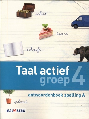 Afbeeldingen van Taal actief groep 4 spelling Antwoordenboek A