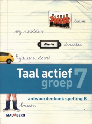Afbeeldingen van Taal Actief groep 7 Antwoordenboek Spelling B