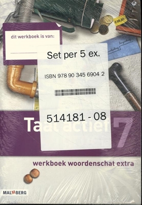 Afbeeldingen van Taal Actief set 5 ex Groep 7 Woordenschat Werkboek