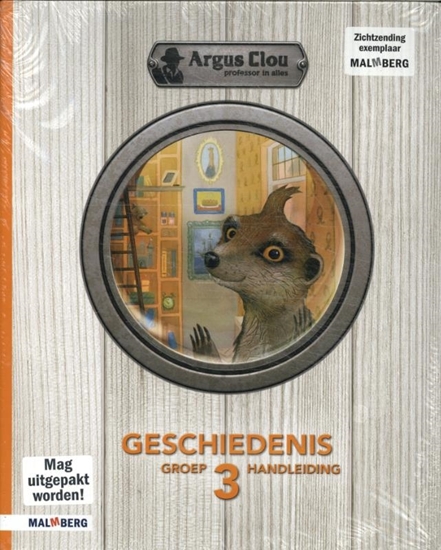 Afbeelding van Argus Clou Geschiedenis groep 3 Handleiding